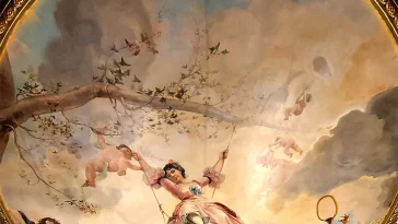 Vista de uno de los Techos del Museo Lázaro Galdiano - Aristocracia - Muy Noble