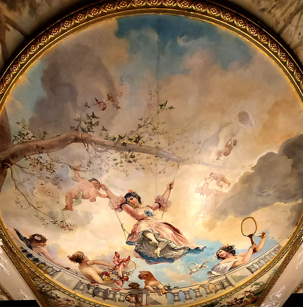 Aristocracia: historia, títulos y su legado actual 59 Vista de uno de los Techos del Museo Lázaro Galdiano - Aristocracia - Muy Noble