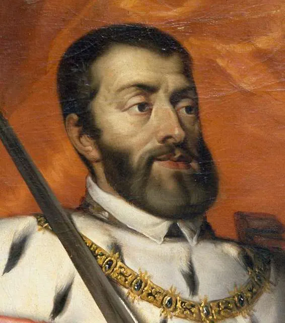 Carlos V pintado por rias Fernández - Muy Noble